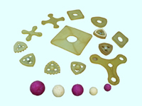 清理塊、推料塊、橡皮球